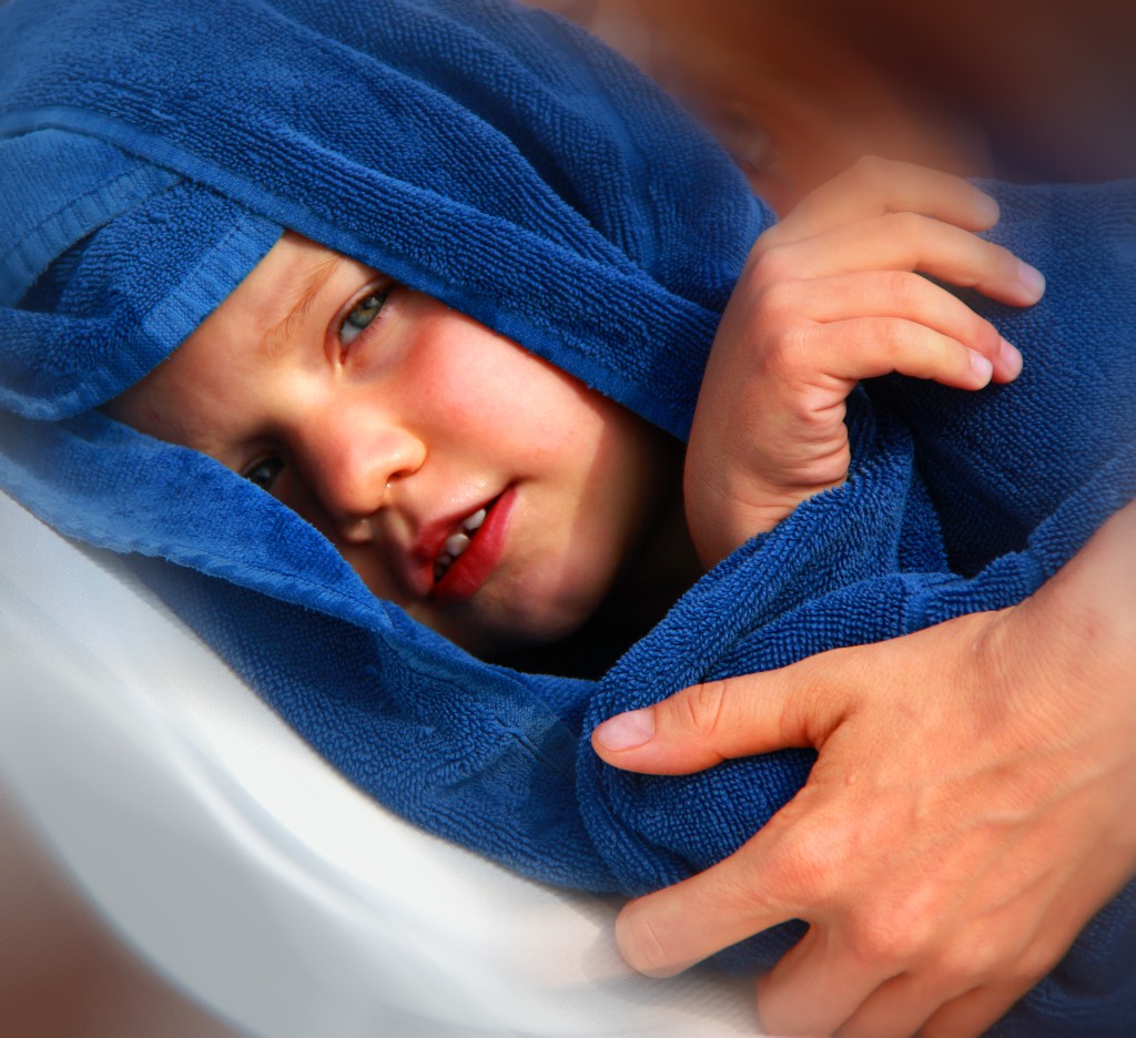 L'abbraccio della mamma