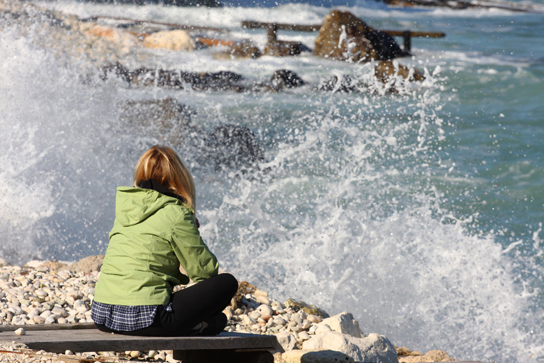 guardando la forza della natura