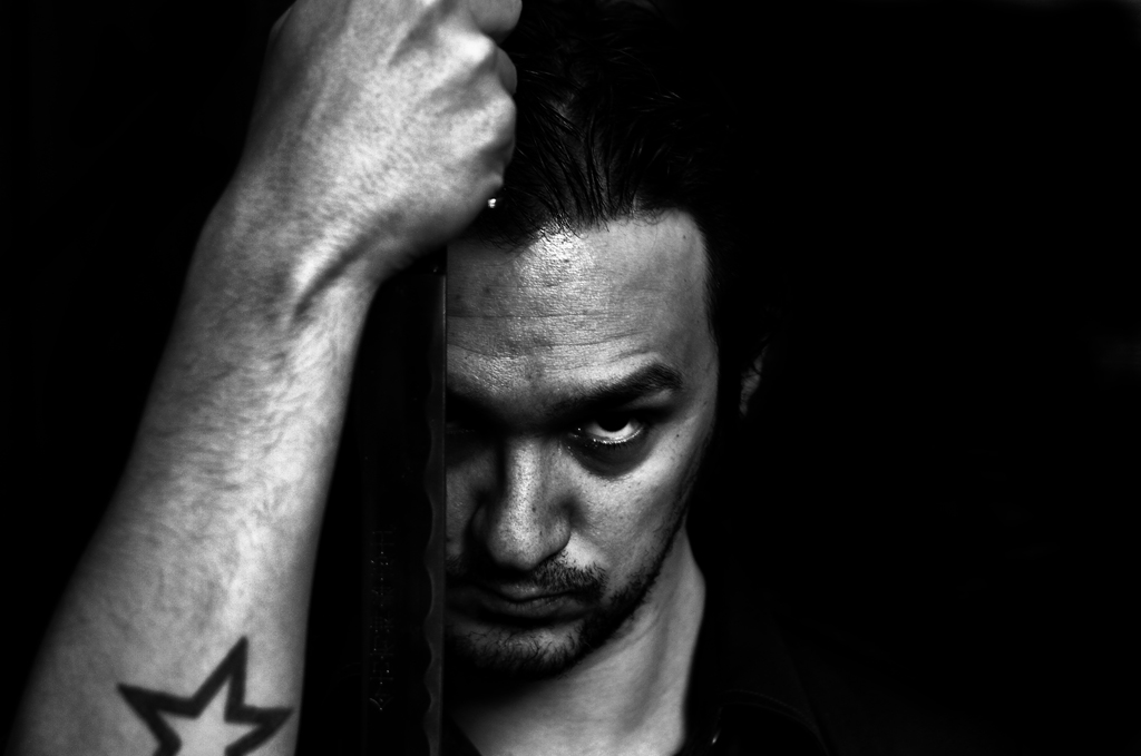 Self portrait with Katana