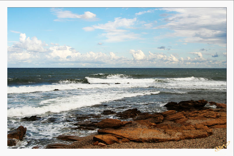 Paesaggio sardo: mare