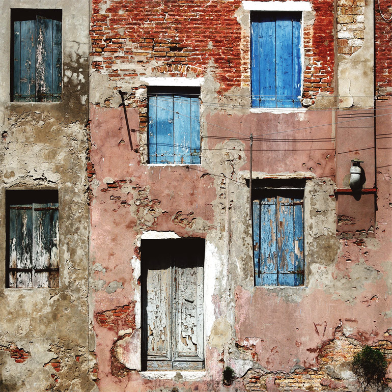 Vecchie case a Chioggia