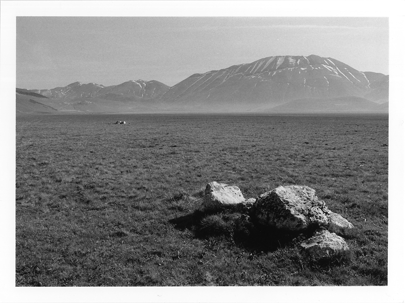 Mattino sulla piana di Castelluccio