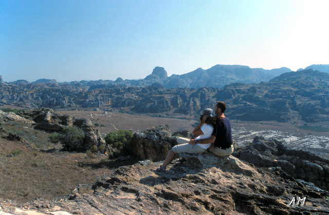 Madagascar - Panorama all'Isalo N.P.