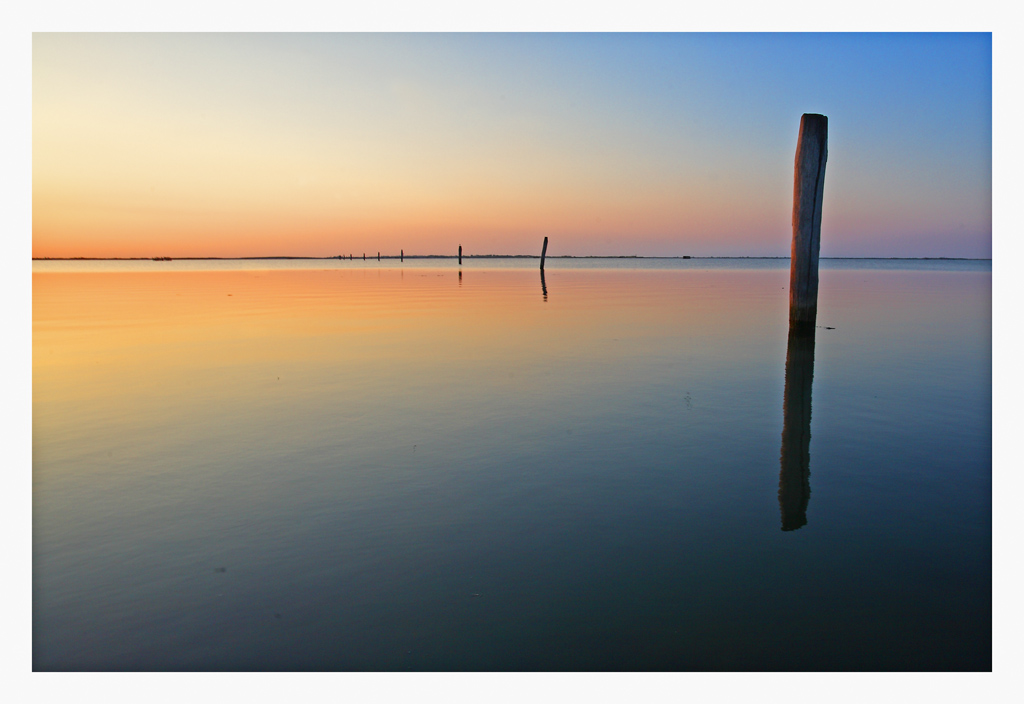 tramonto a ca' pisani