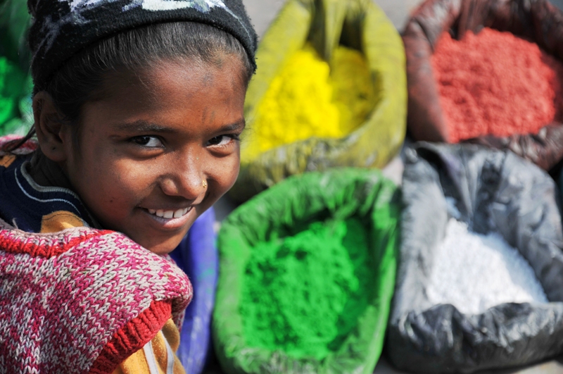 HOLI in NEPAL
