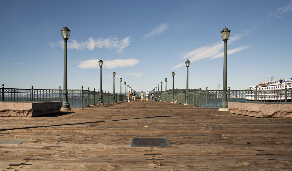 San Francisco jetty