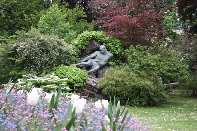 Scultura nei Giardini di Lussemburgo a Parigi