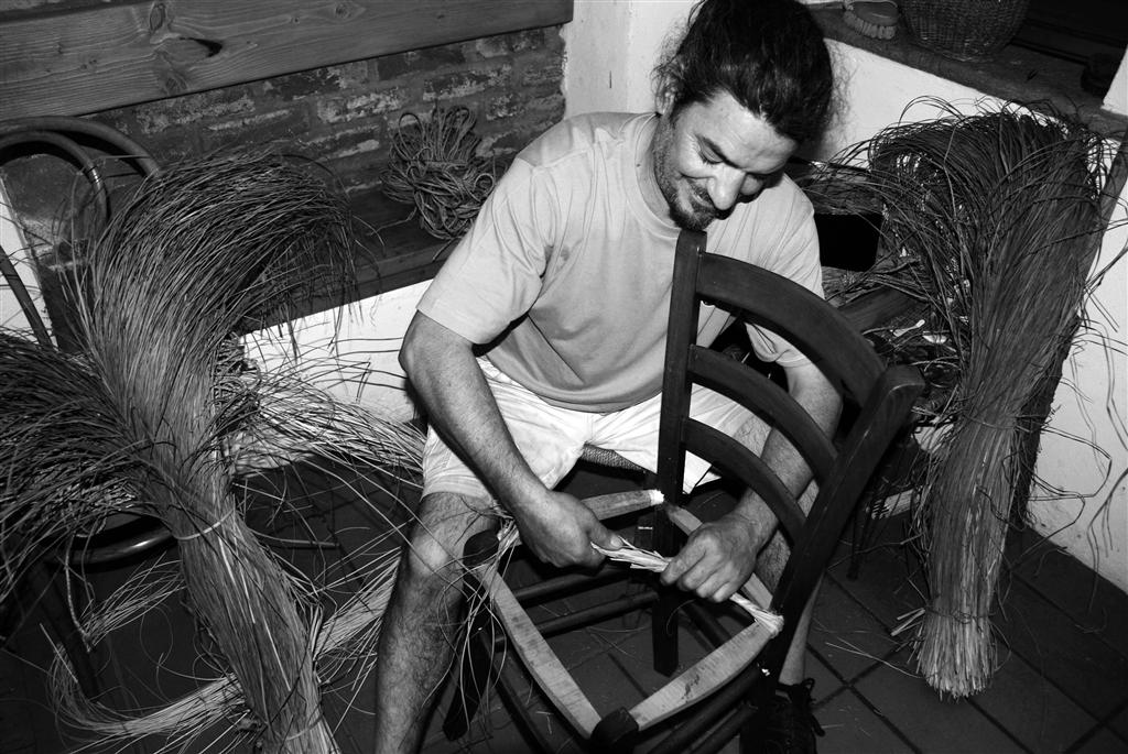 L'impagliatore di sedie