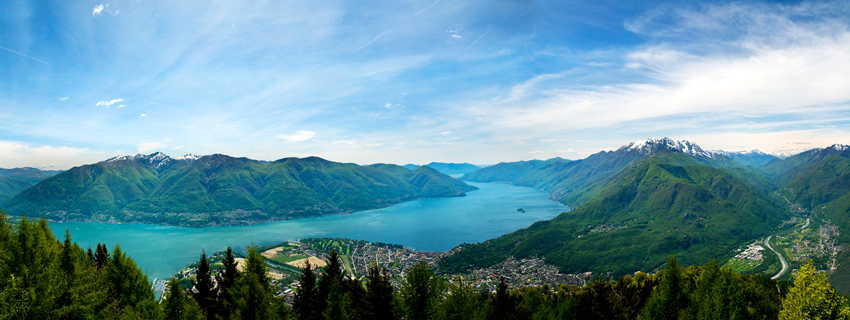 Lago Maggiore da Cardada