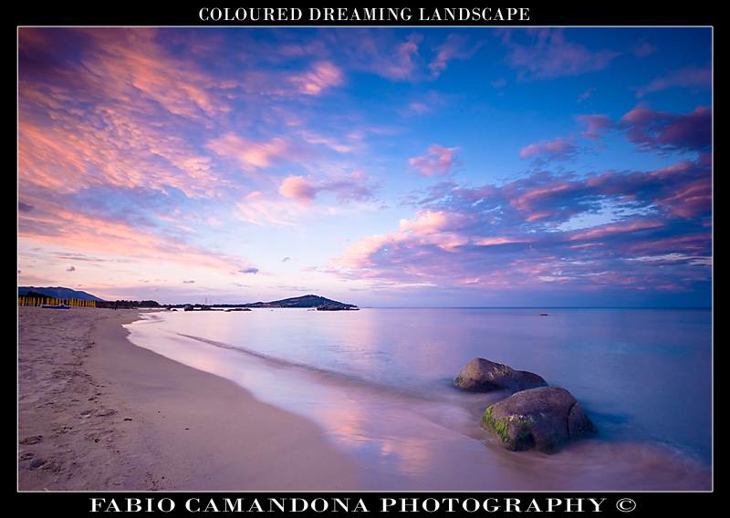 coloured dreaming landscape