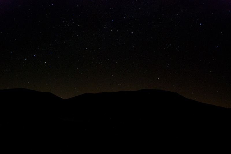 Stelle sul Monte Vettore