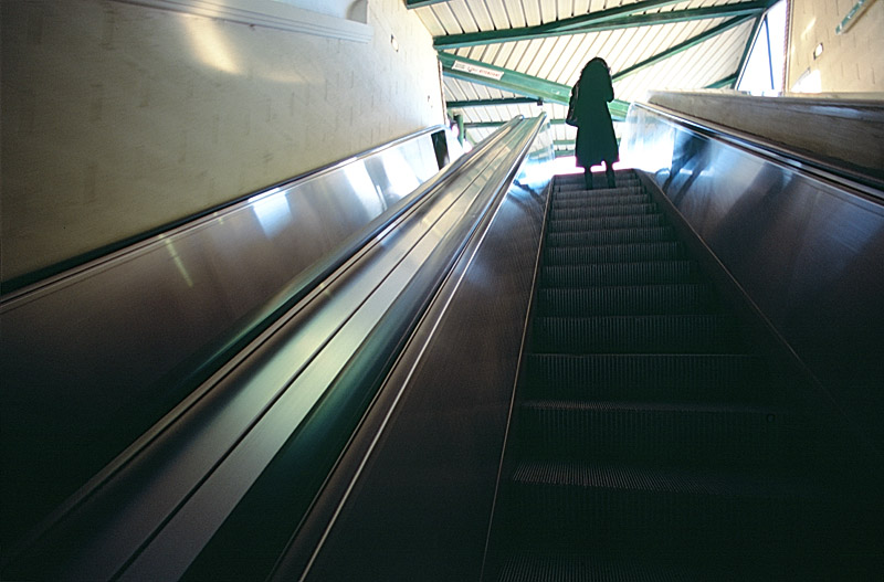 Siena, scale mobili S. Francesco