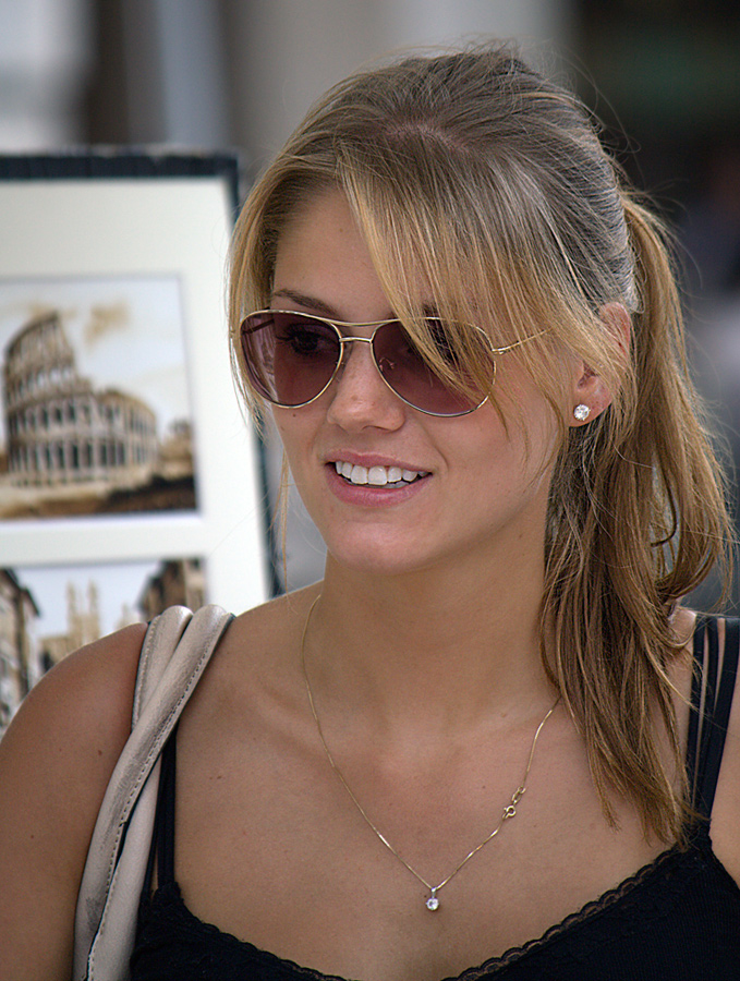 Piazza Navona...che artista la mamma!