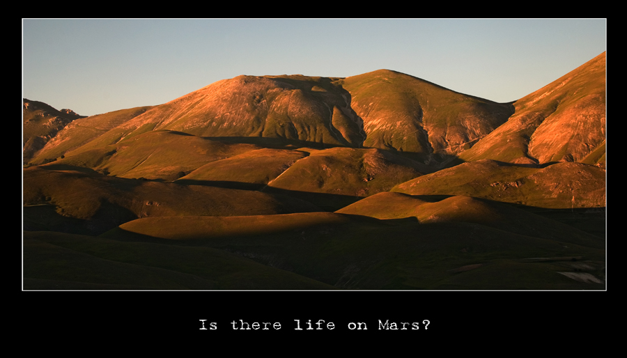 Is there life on Mars?