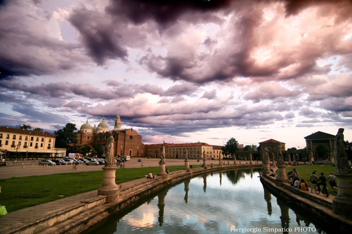prato della valle a colori