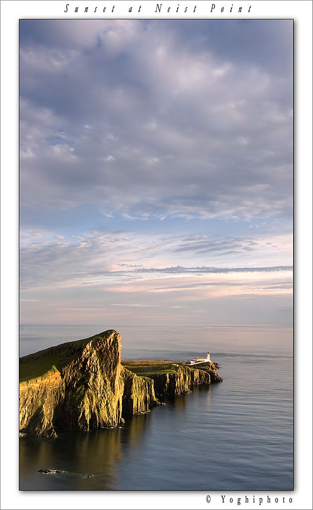 Sunset at Neist Point