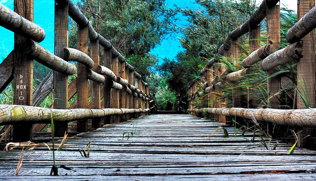 Lungo il ponte fatato...