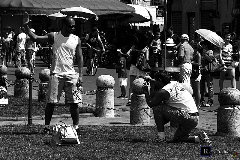 La Fantasia dei turisti a Pisa #7