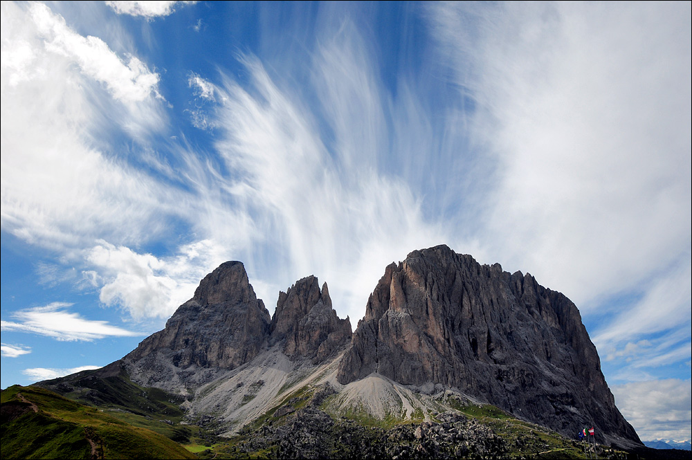 Sassolungo di giorno