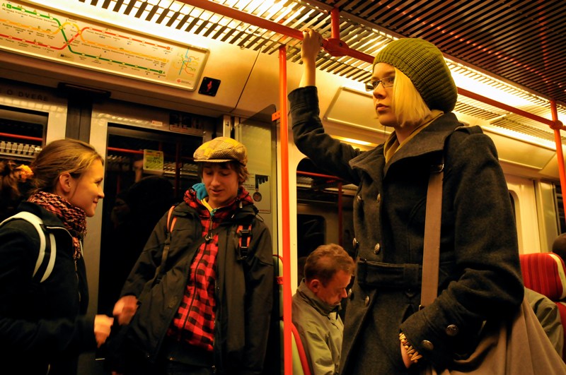 People in the subway