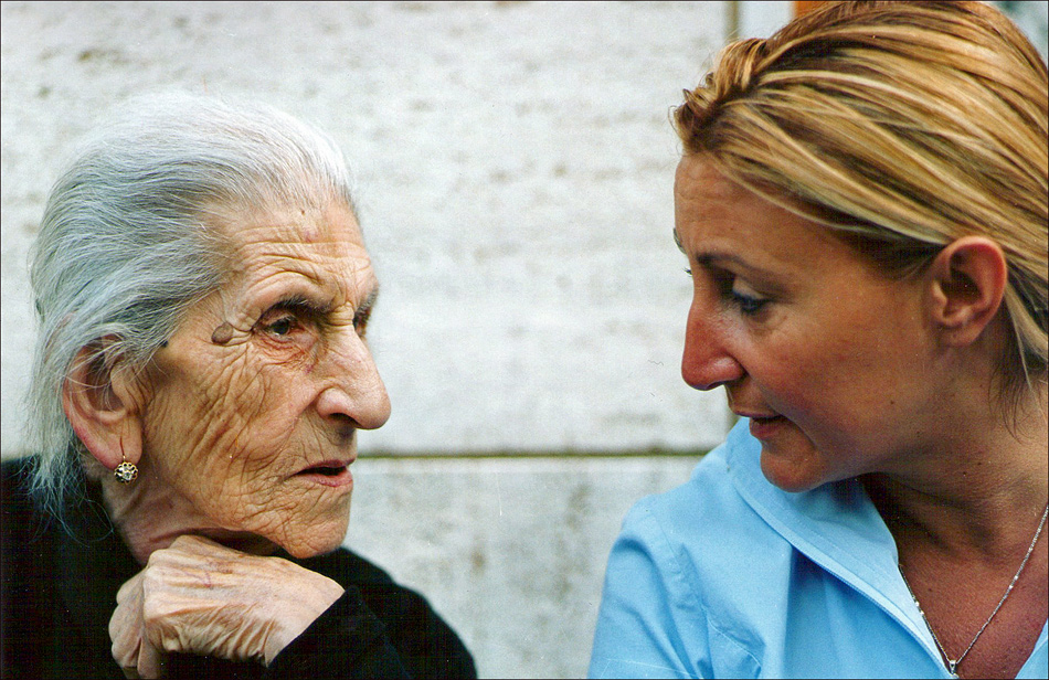 104 anni,nonna e nipote,profili..