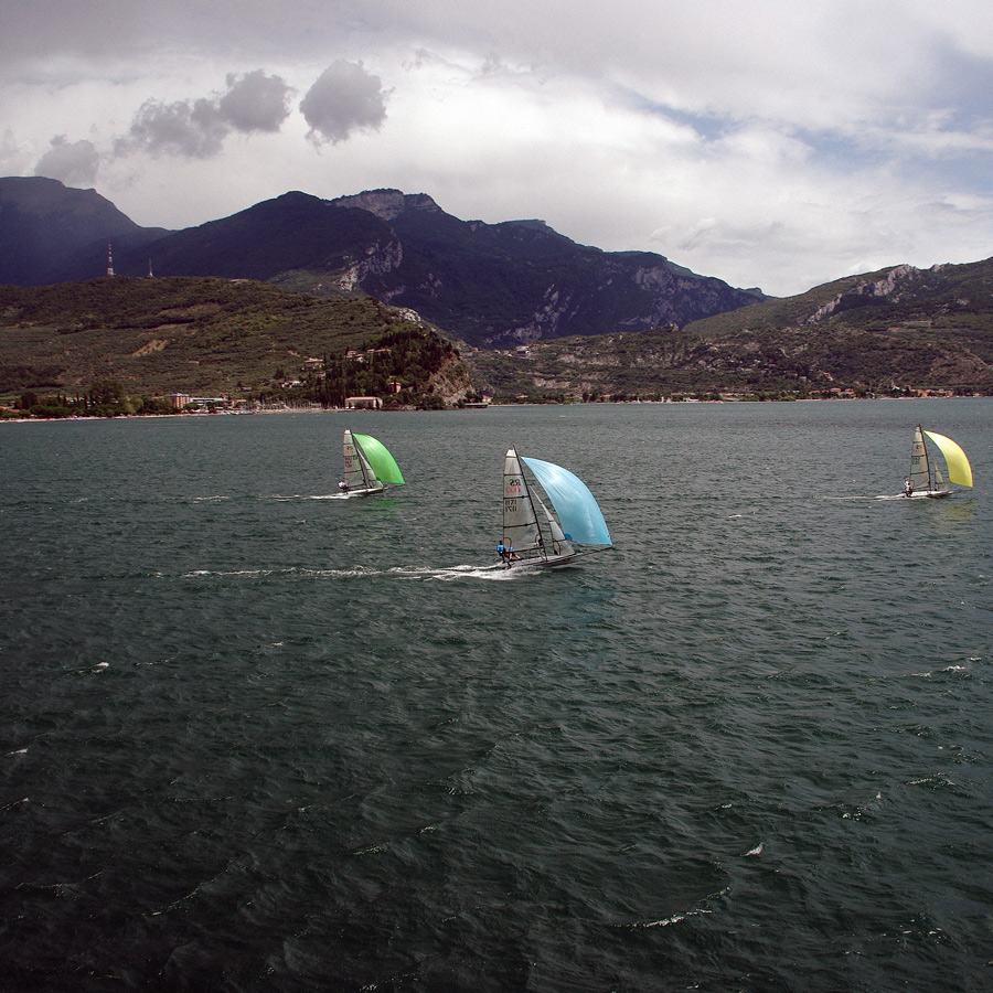 Abituale vento sull'Alto Garda