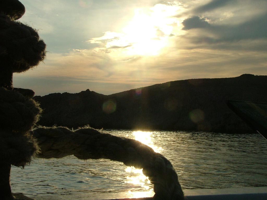 Tramonto mare Croazia 2