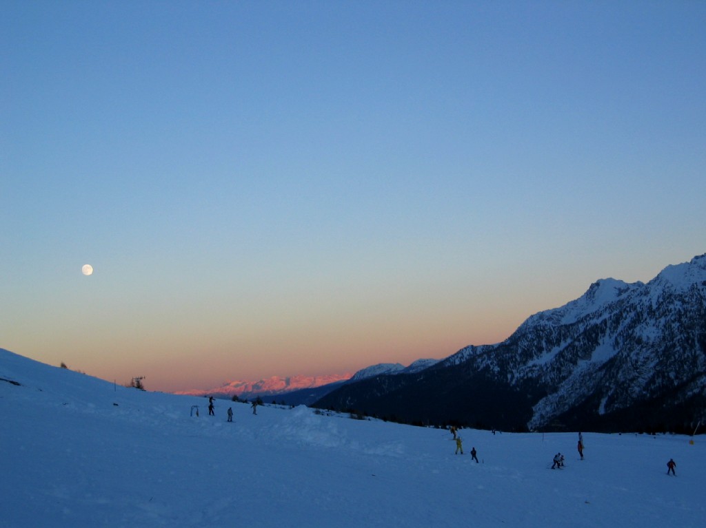 Tramonto al tonale