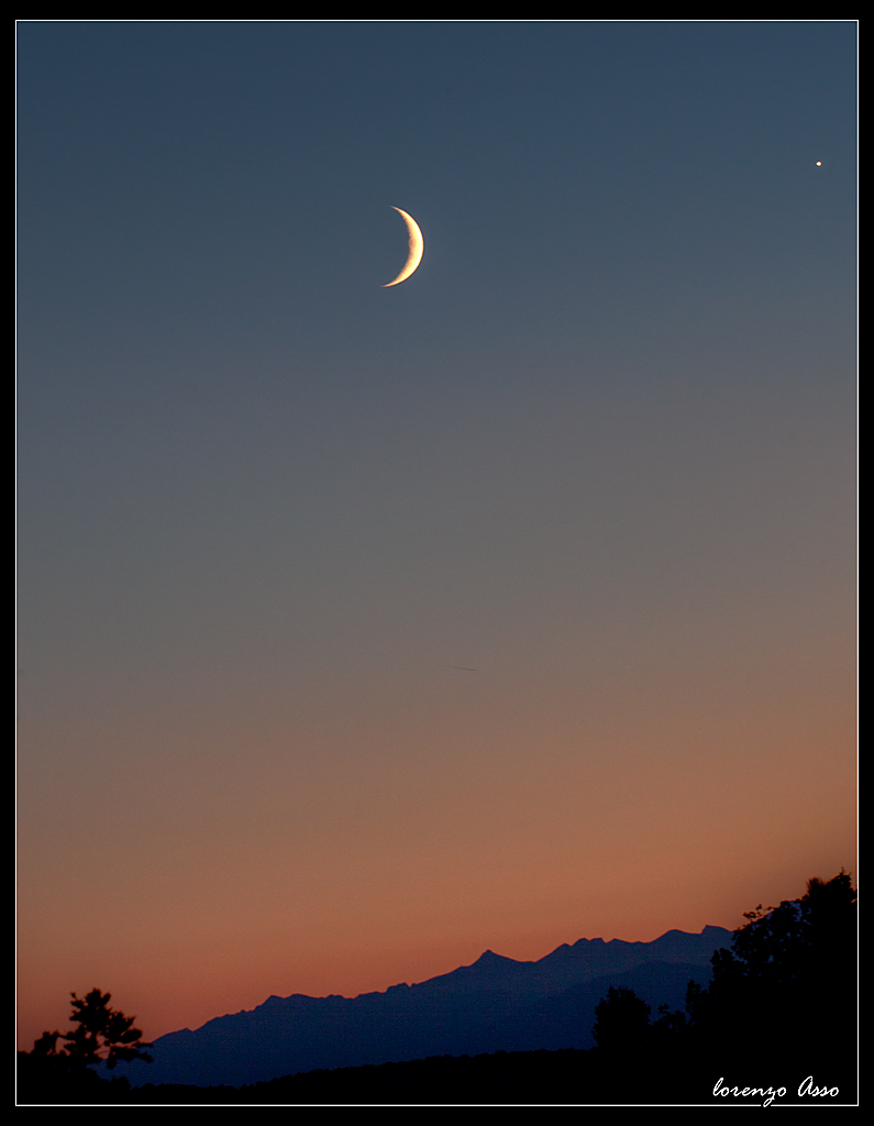 Tramonto di falcetta