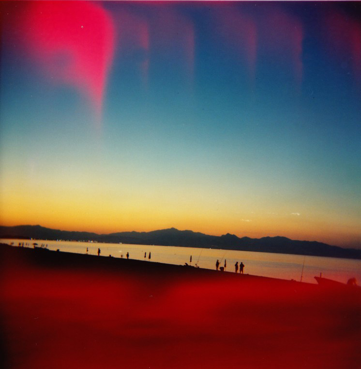 Rosso in tramonto