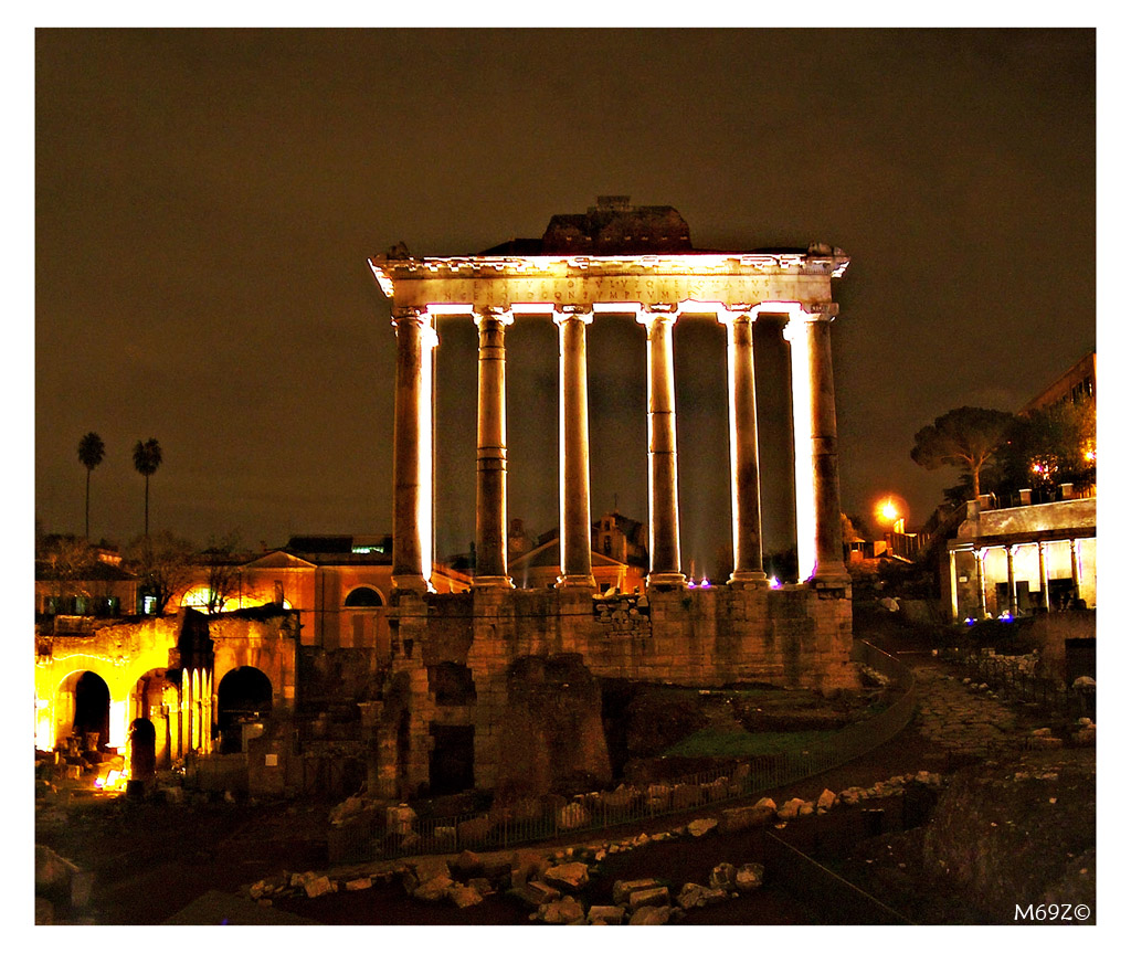 Foro romano by night