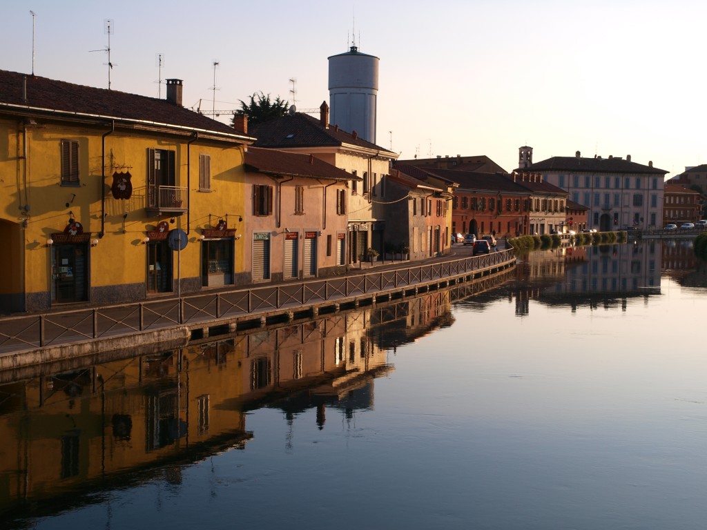 Gaggiano al tramonto