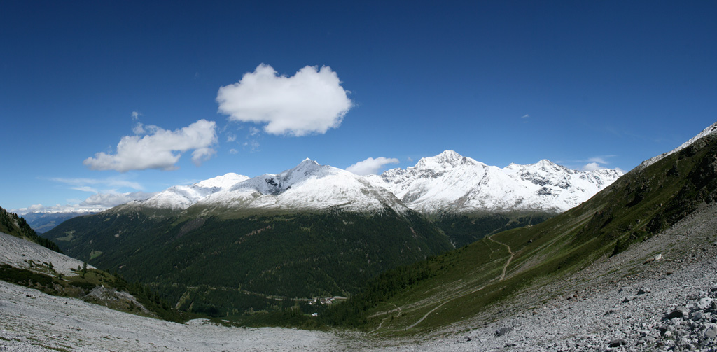La linea della neve...