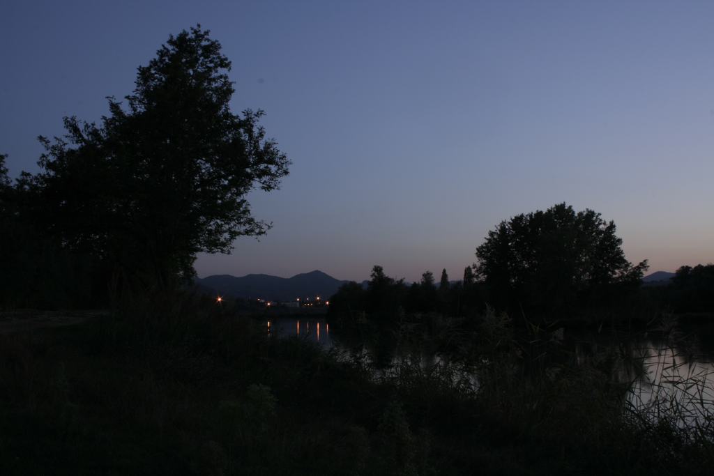 Laghetto di Borgo Nuovo (BO) al tramonto 2