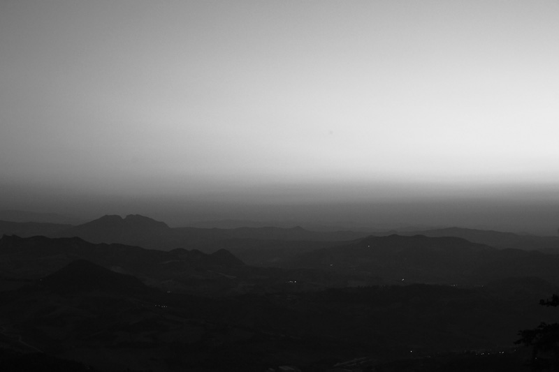 paesaggio bn