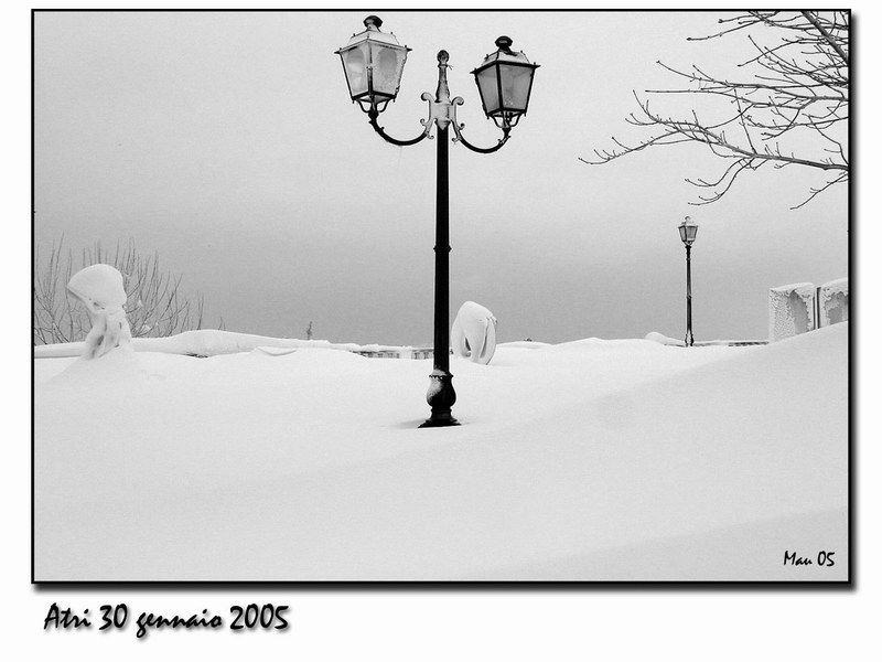 ATRI SOTTO LA NEVE