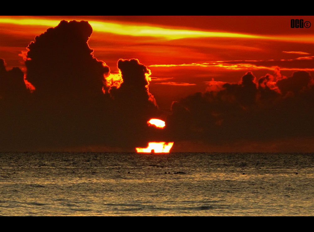 Rosso di sera a Bayahibe