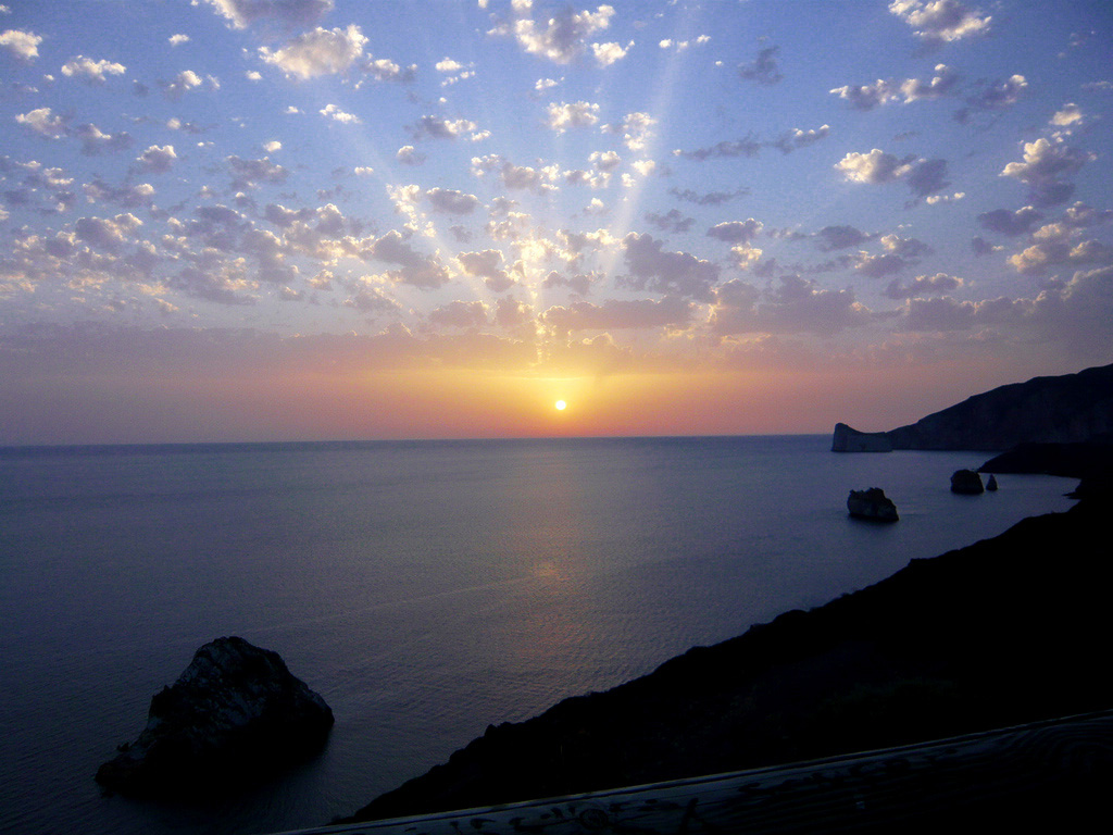 Tramonto a Masua - Sardegna