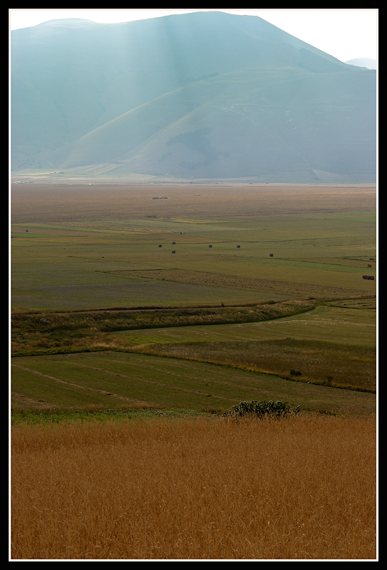 paesaggio in controluce....