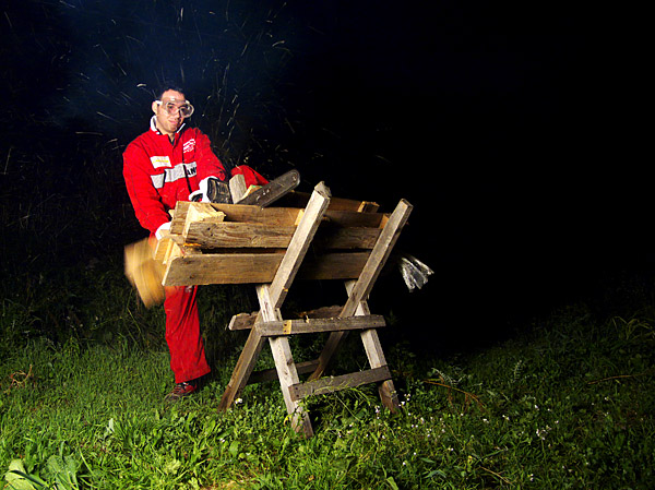 Tagliare le legna....