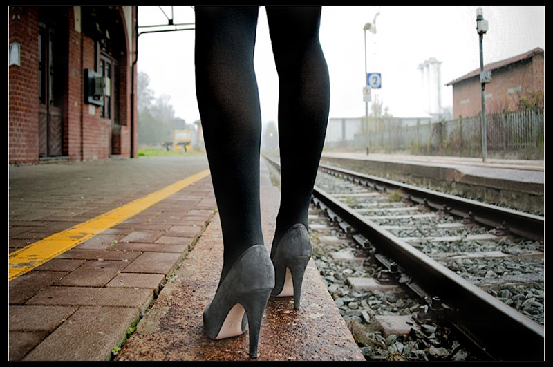 L'attesa del treno ...