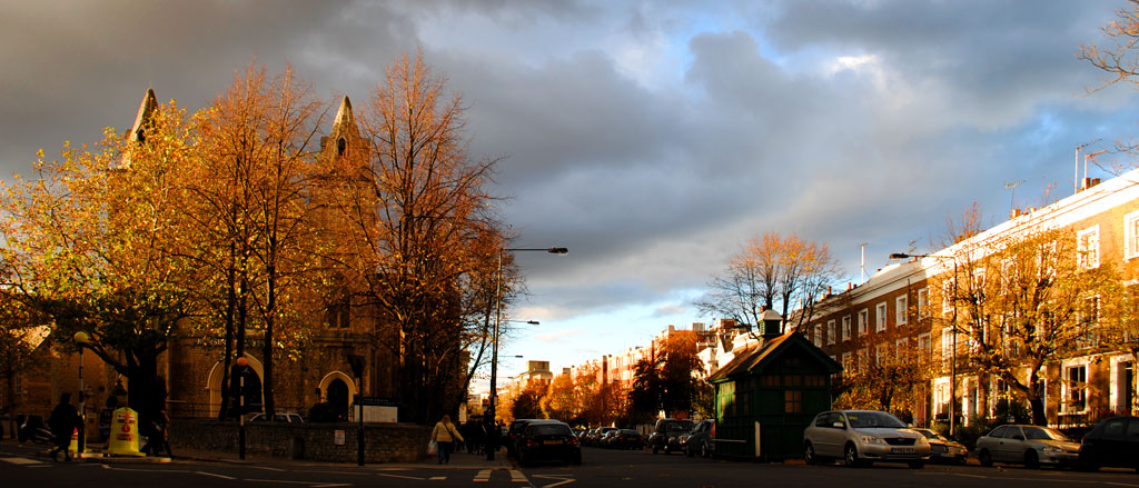 Autumn in NottingHill, London