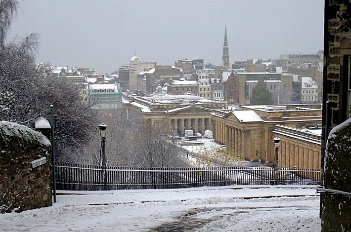 Edimburgo,il grande freddo