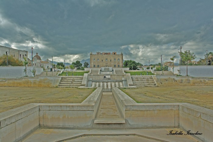 foto cartolina: Il Castello della Zisa