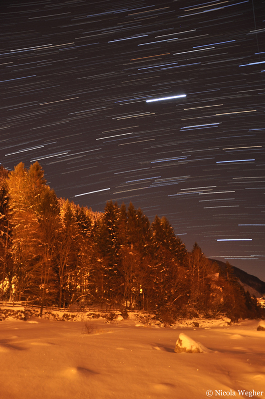 Nel buio della notte sei l'unica cosa che posso vedere...