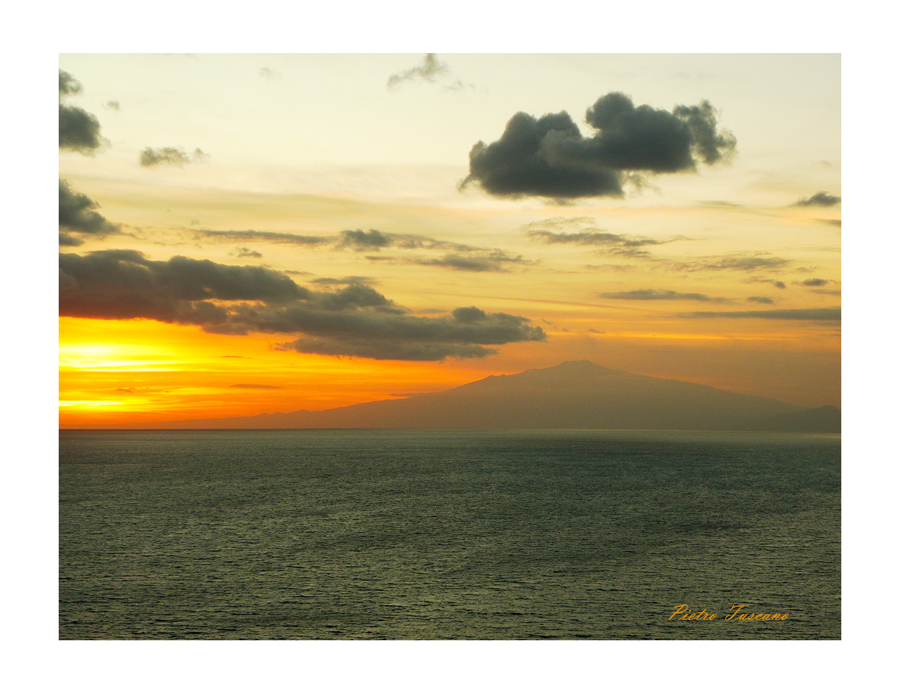 Tramonto sull'Etna 2
