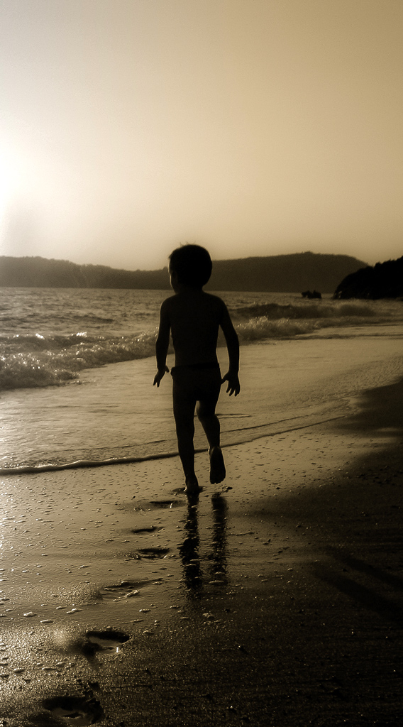 ...corsa spensierata...