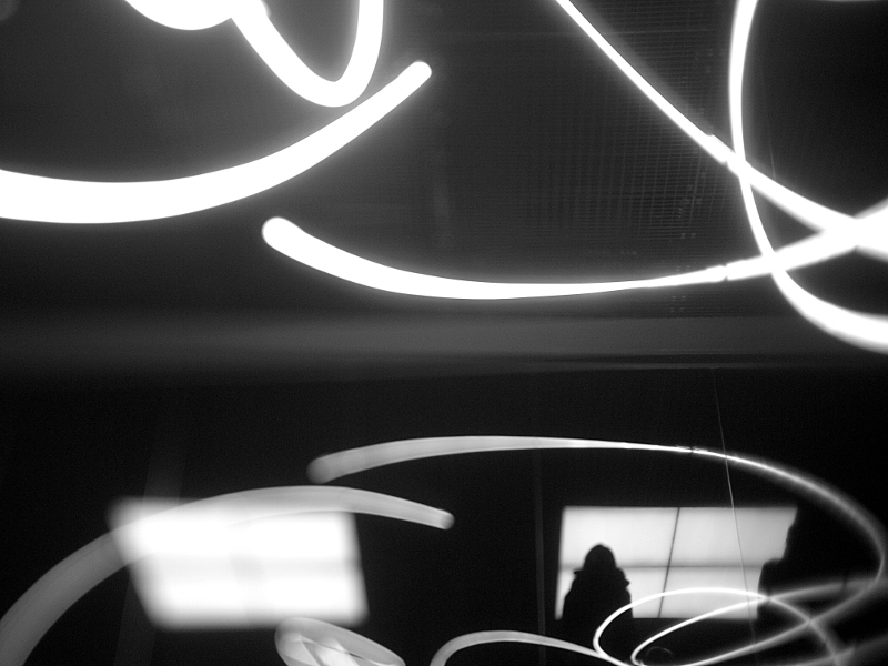 Black and light, Human and white.