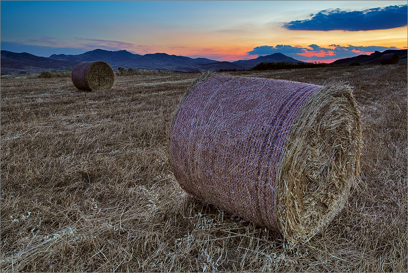 Rolling Hay Bale