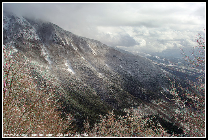Tanta neve nel P.N.A.L.M.